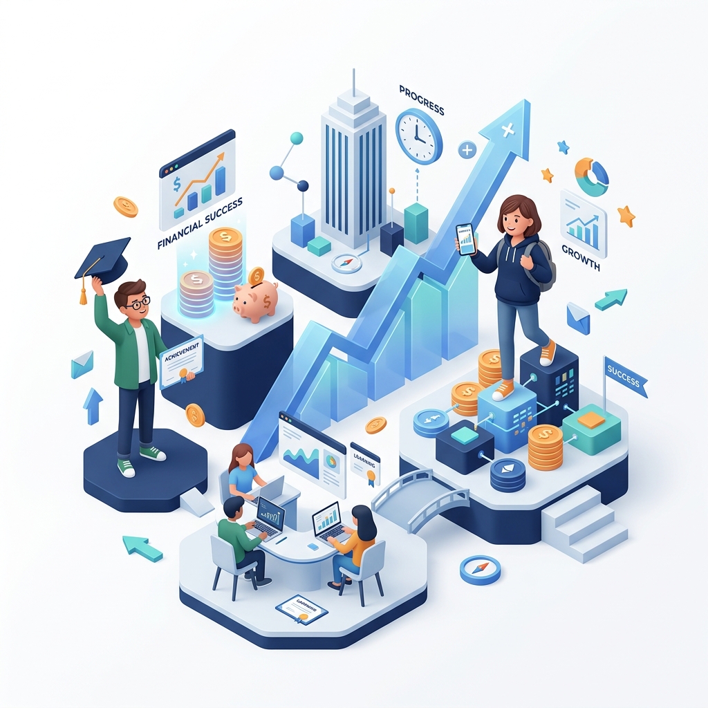 Pretisys Fintech Illustration